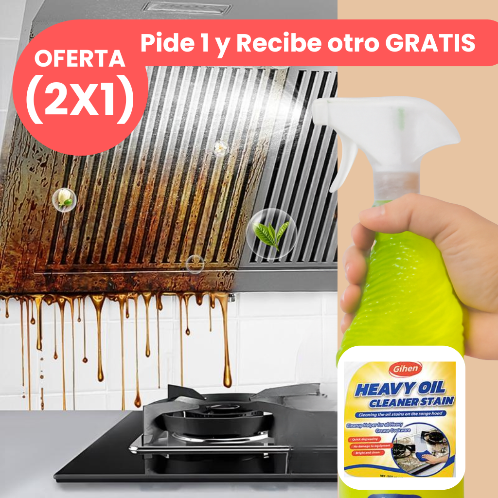 Gihen Limpiador Multiusos: elimina grasa y suciedad al instante — ¡APROVECHA EL  2X1 + Envío Gratis hoy!