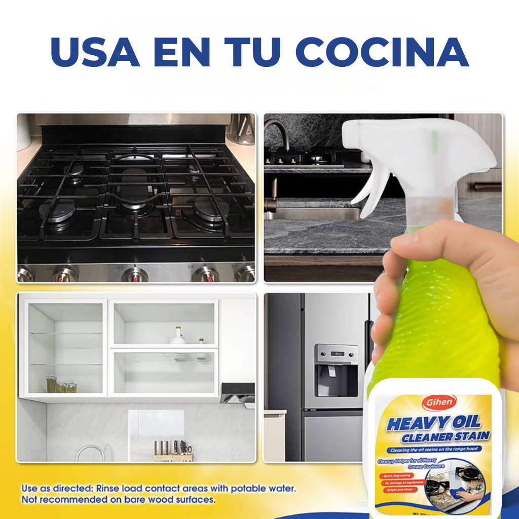 Gihen Limpiador Multiusos: elimina grasa y suciedad al instante — ¡APROVECHA EL  2X1 + Envío Gratis hoy!