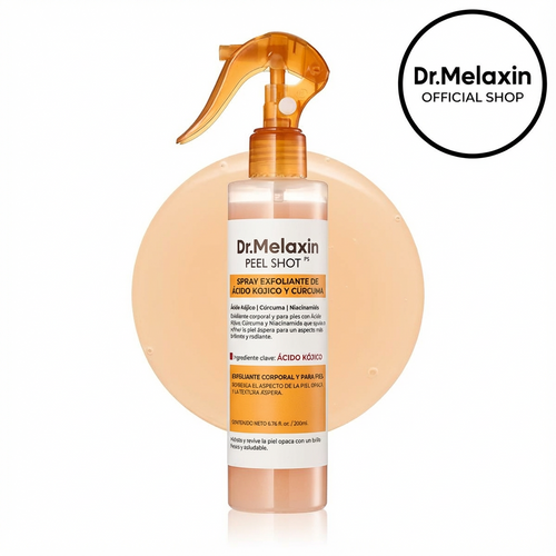 [Dr. Melaxin Official] Spray Peel Shot Cuidado de Queratina Ácido Kójico y Cúrcuma