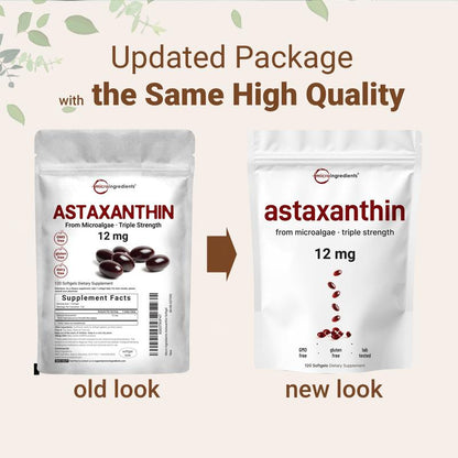 Astaxanthin Importado de Estados Unidos