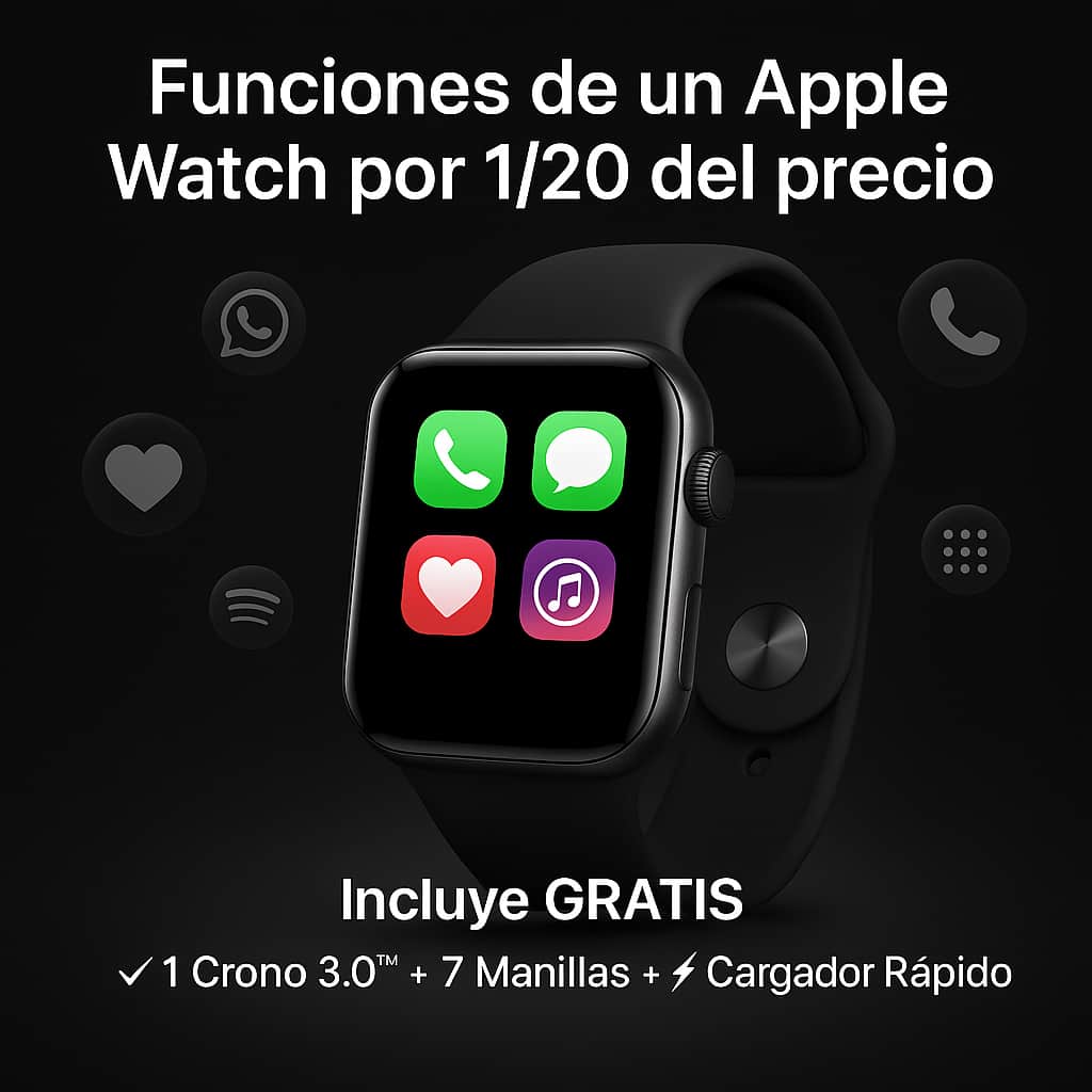 CRONO BOX™ – Edición Exclusiva 2025  La experiencia de smartwatch más completa del país