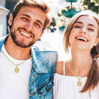 Collar Marco con Inicial Personalizada