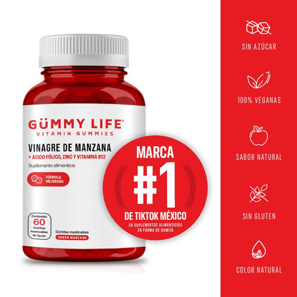 GOMAS DE VINAGRE DE MANZANA