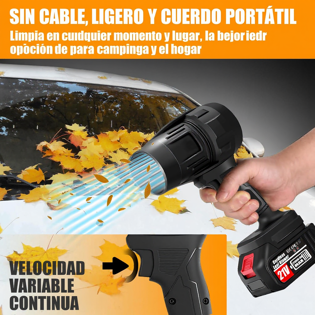 Sopladora Eléctrica Doble Batería 48v