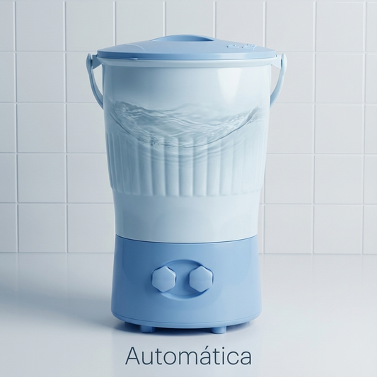 Lavadora Portátil Plegable MiniWash™ – Lava prendas pequeñas en minutos sin ocupar espacio