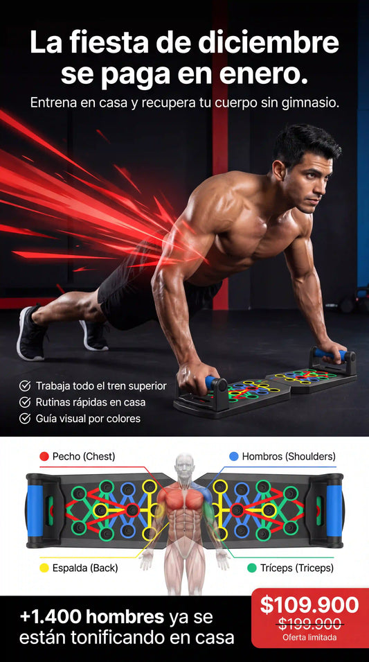 Elite Force Xtreme Tablero de Flexiones Profesional