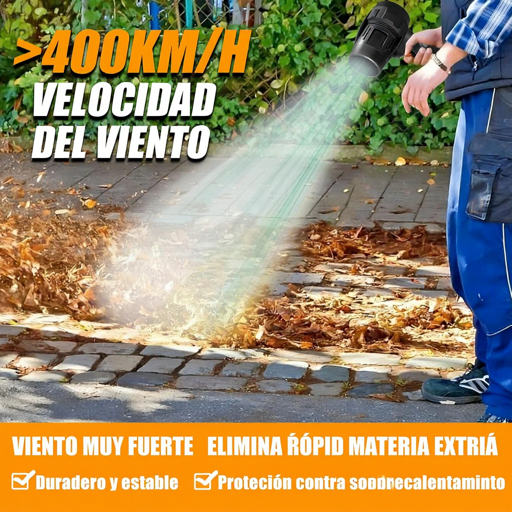 Sopladora Eléctrica Doble Batería 48v