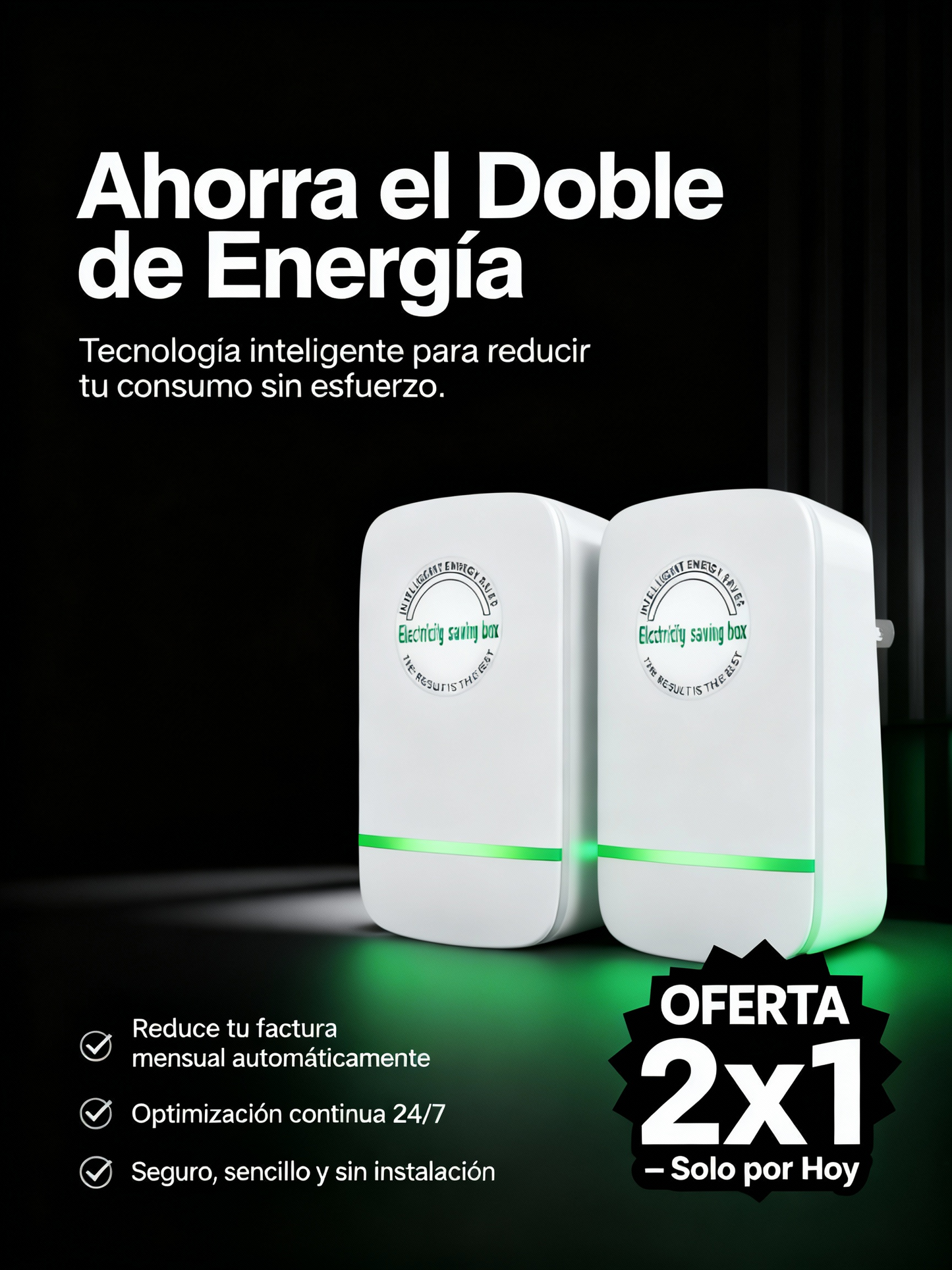 Ahorrador de energia power factor x1