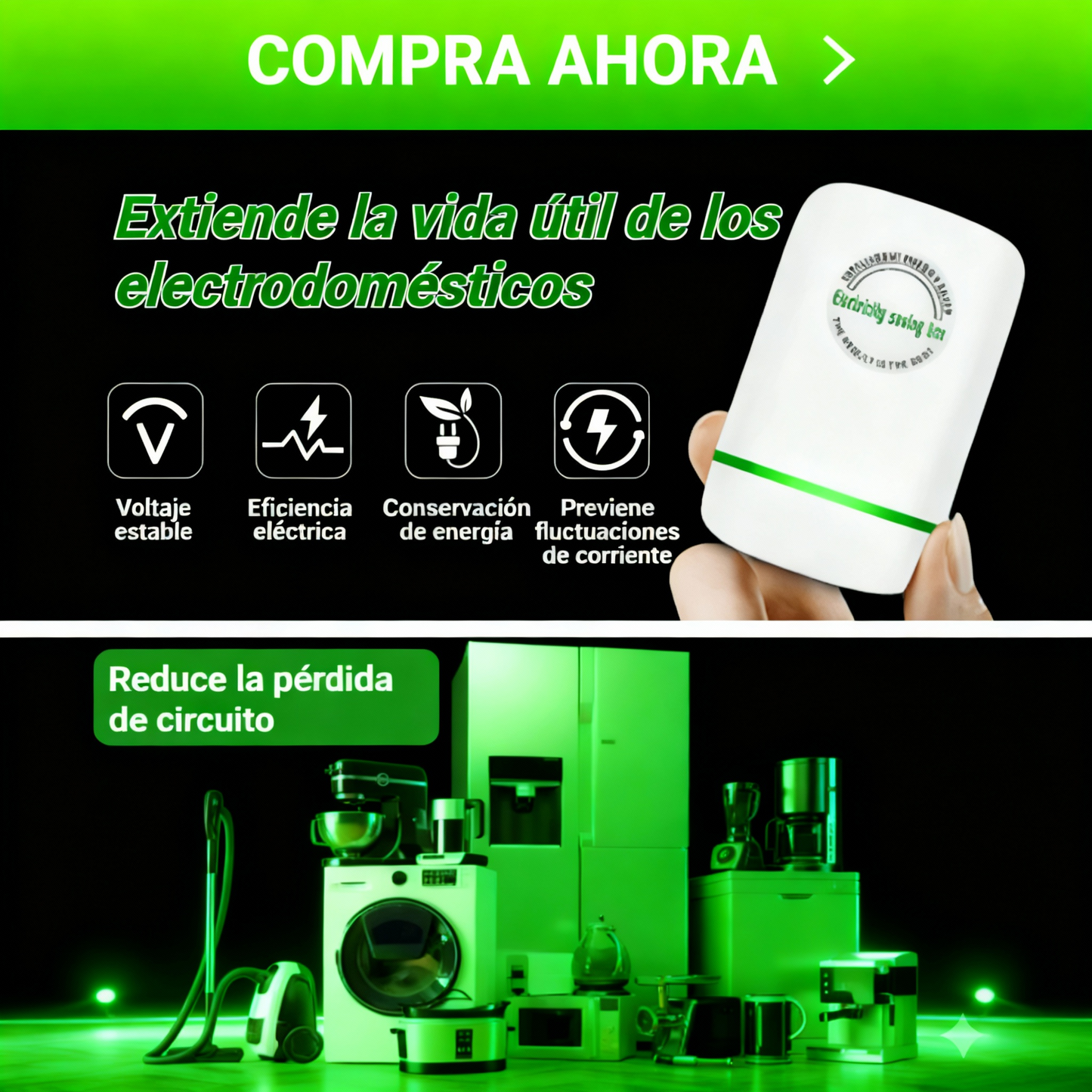 Ahorrador de energia power factor x1